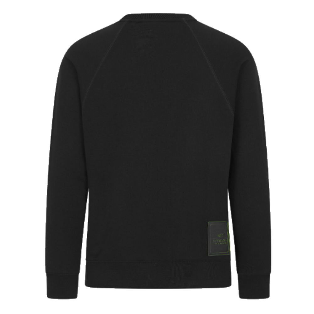 2024 Aston Martin Stealth Logo Crew Sweatshirt (Black)