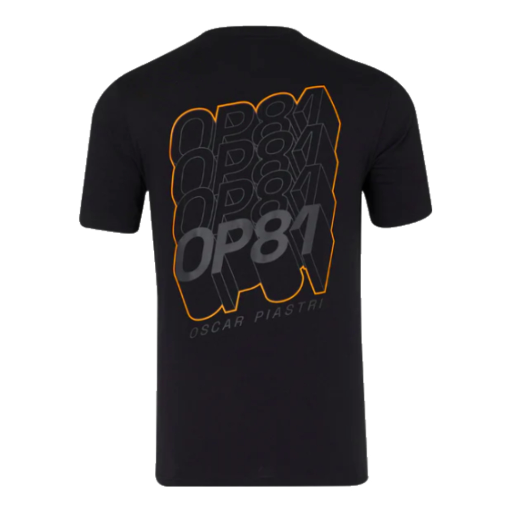 2024 McLaren Oscar Piastri Driver T-shirt (Anthracite)