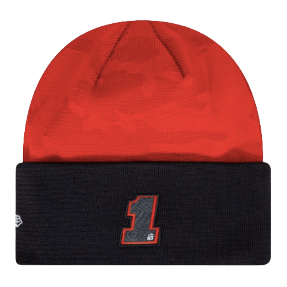 Ducati Team Camo FB Cuff Beanie (Scarlet)