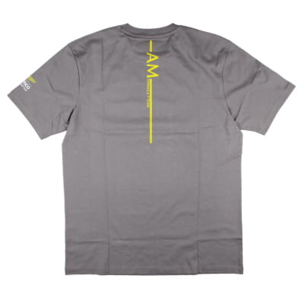 2024 Aston Martin Lifestyle Tonal Car Graphic T-Shirt (Grey)