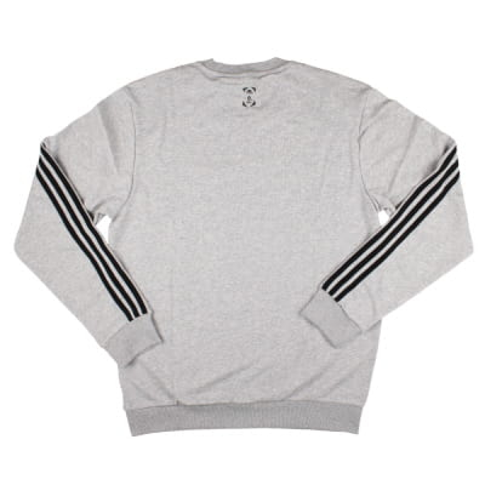 adidas Euro 2024 Official Emblem Crew Sweat (Grey)