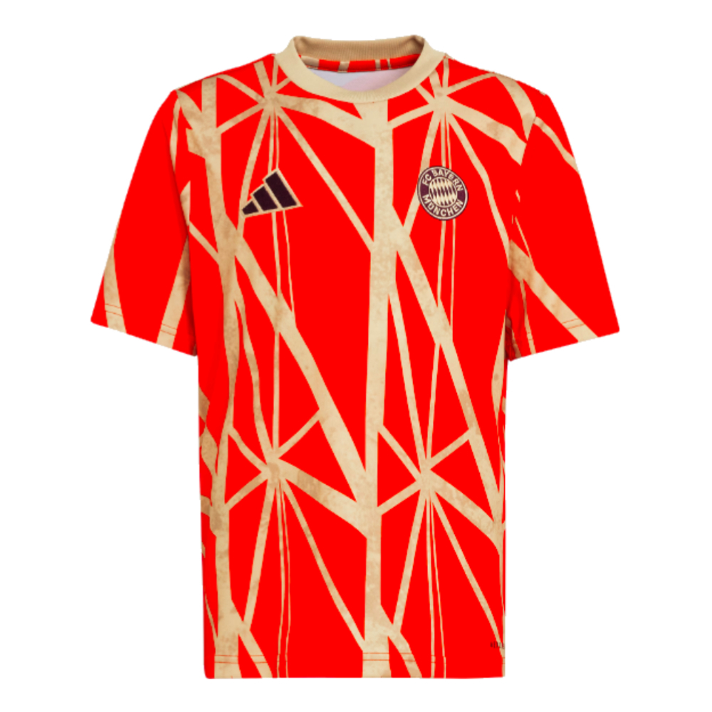 2024-2025 Bayern Munich Pre-Match Shirt (Red) (Musiala 42)