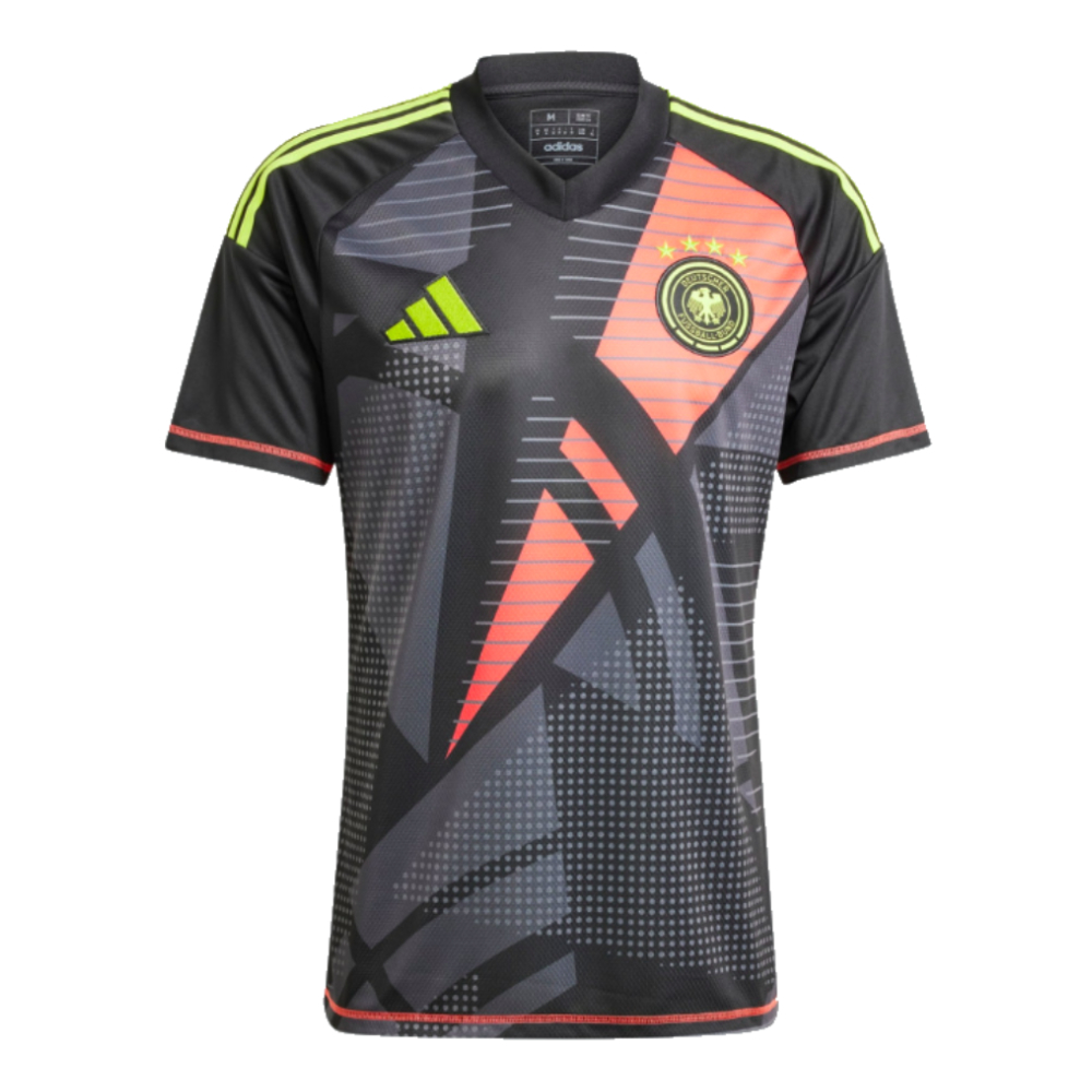 2024-2025 Germany Home Goalkeeper Shirt (Black) (Your Name)