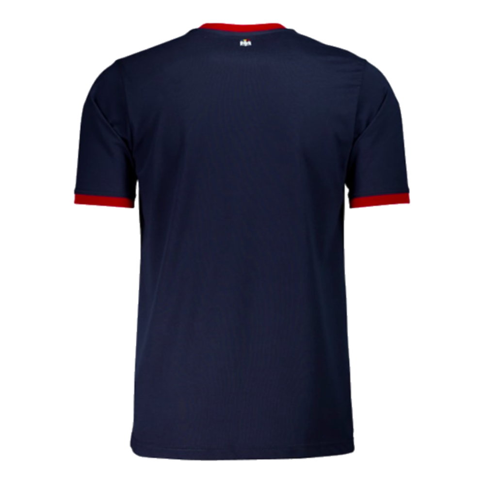 2024-2025 Romania Presentation S/S T-shirt (Navy) (Puscas 9)