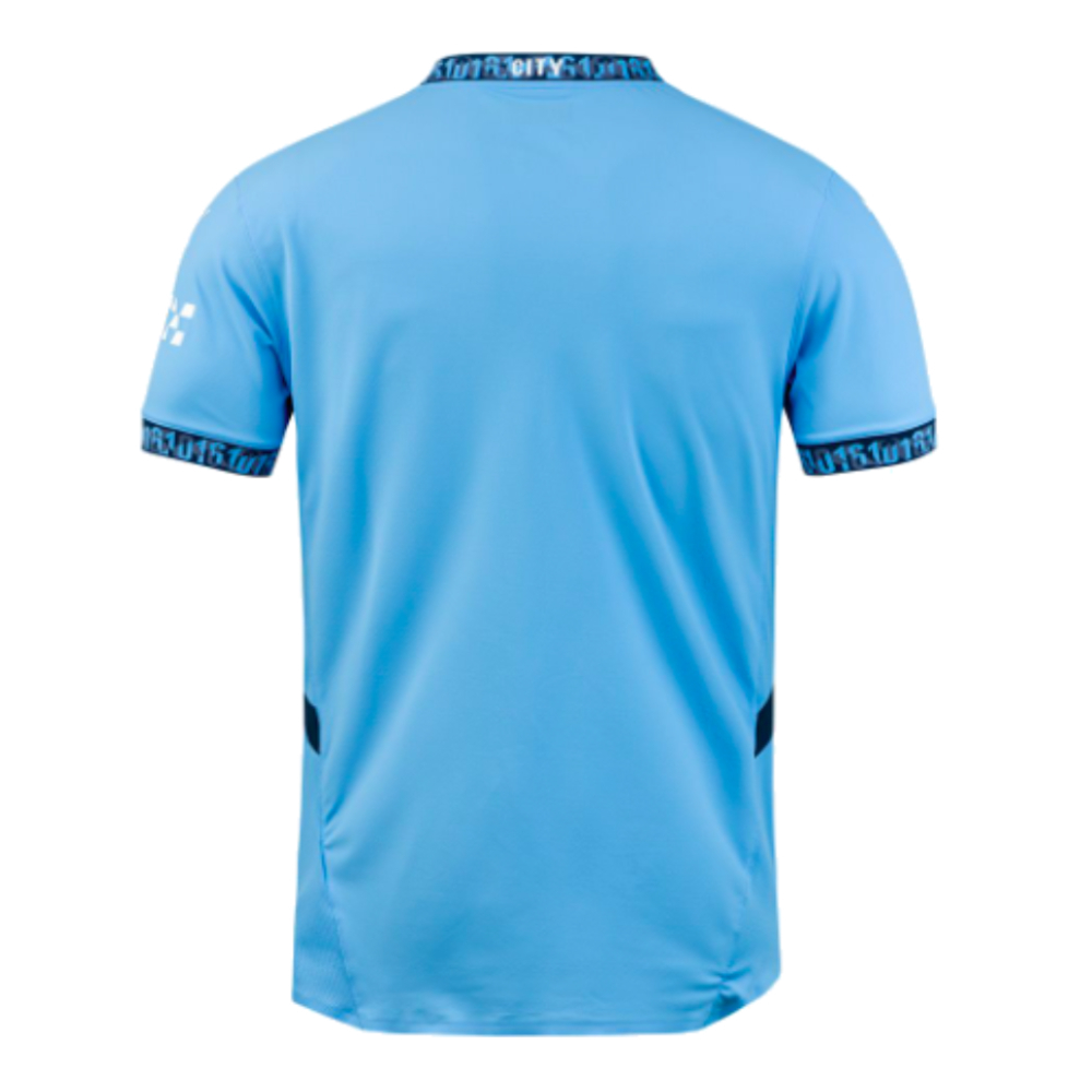 2024-2025 Man City Home Authentic Shirt with packaging (Kun Aguero 10)