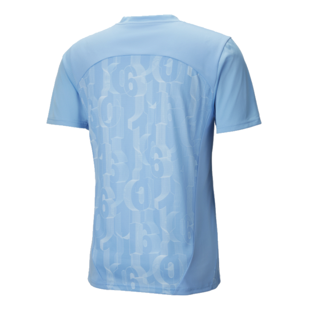 2024-2025 Man City Prematch SS Shirt (Light Blue) (Toure Yaya 42)