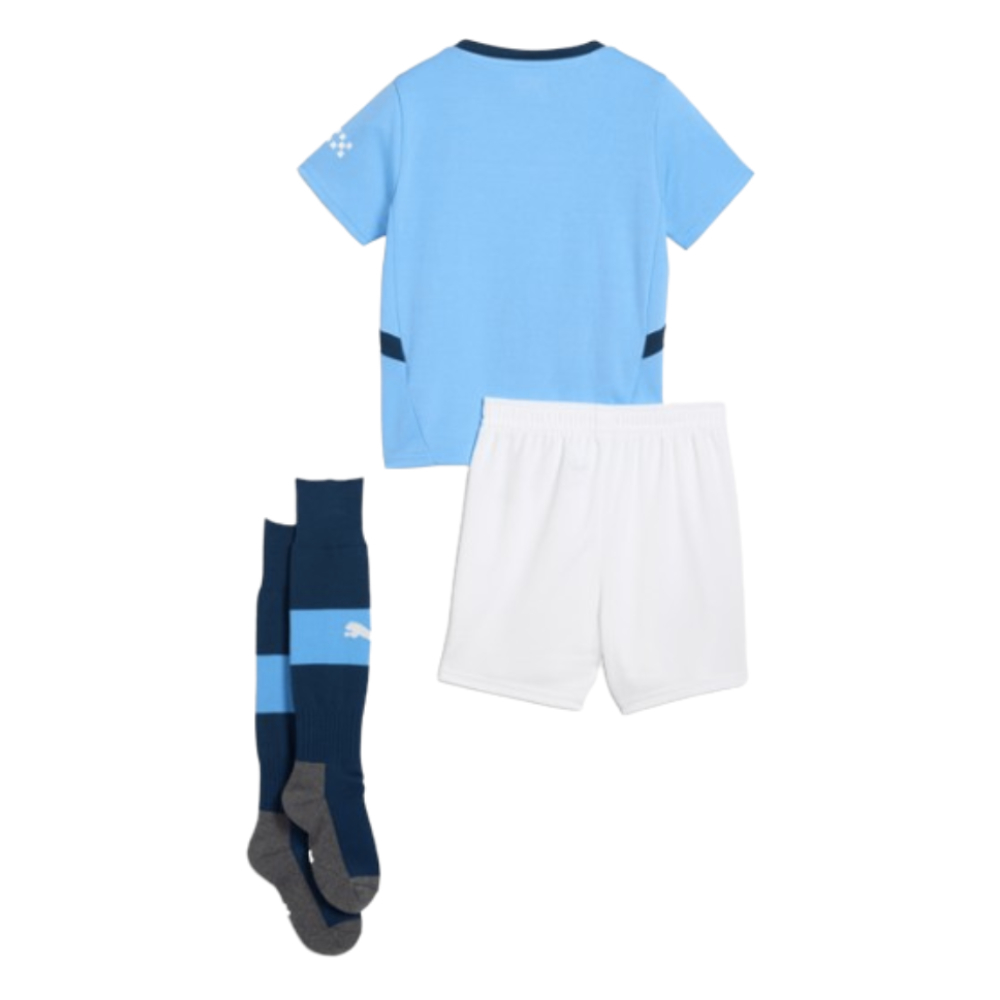 2024-2025 Man City Home Mini Kit (J.Alvarez 19)