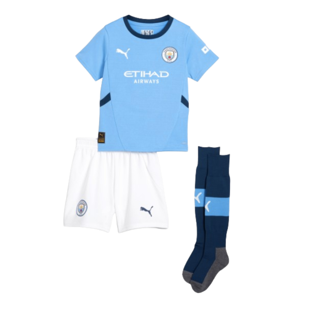 2024-2025 Man City Home Mini Kit (Rodrigo 16)