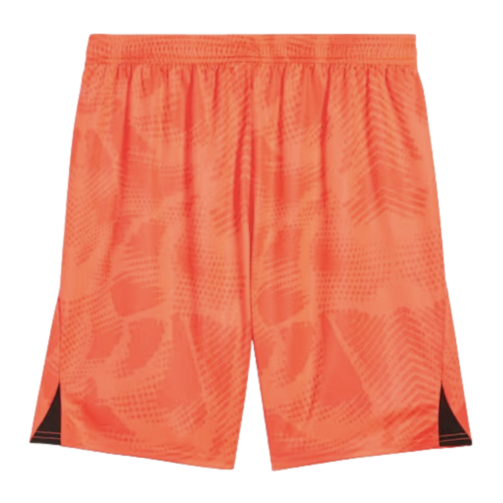 2024-2025 Man City Home Goalkeeper Shorts (Neon Sun)