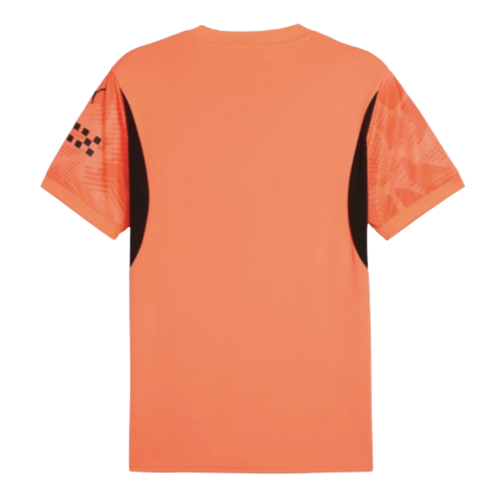 2024-2025 Man City Home Goalkeeper Shirt (Neon Sun) (Your Name)