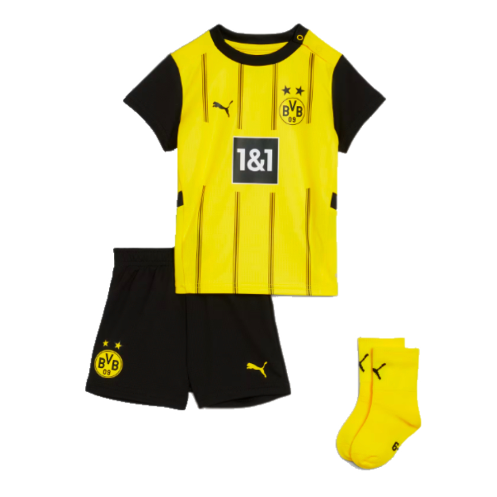 2024-2025 Borussia Dortmund Home Baby Kit (Bellingham 22)