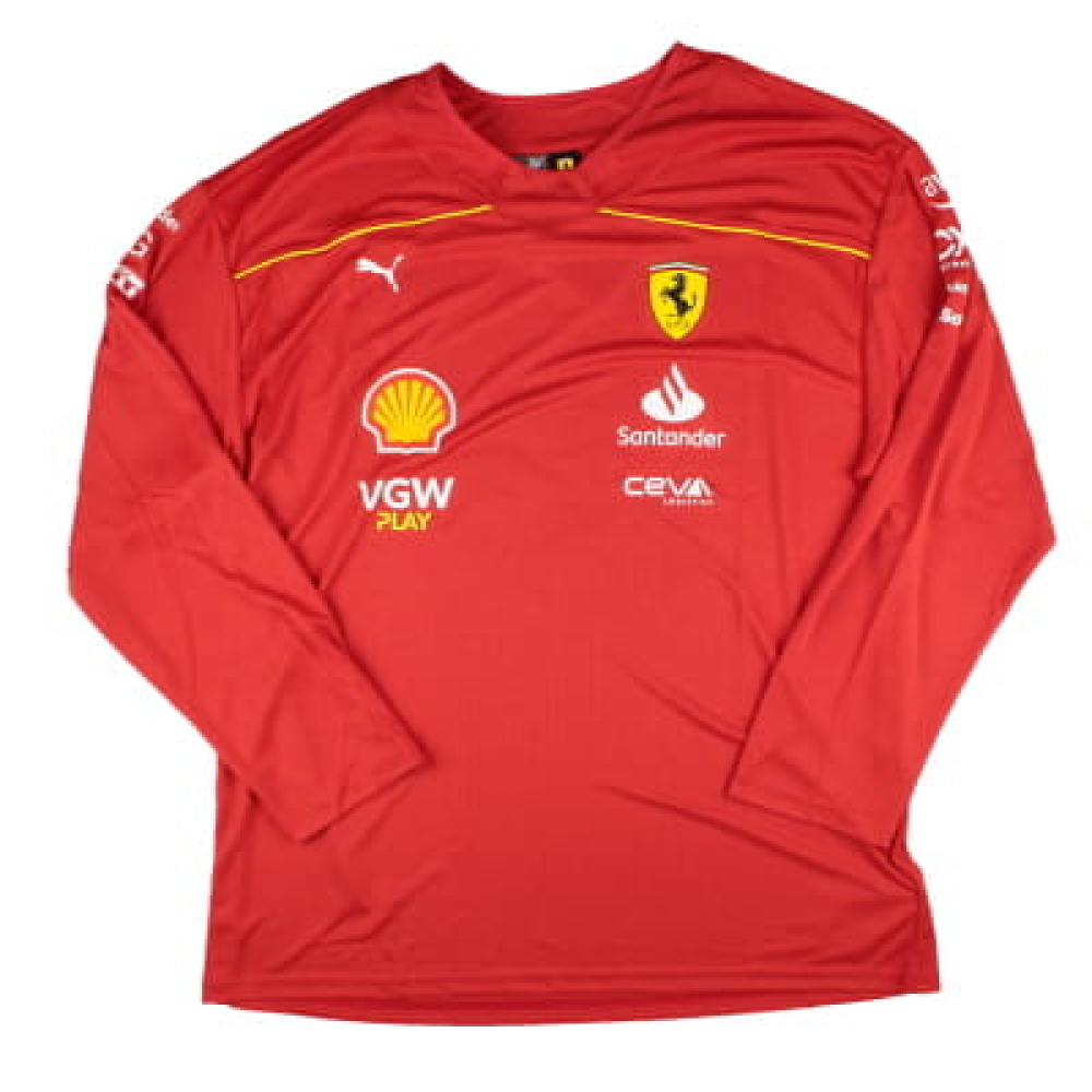 2024 Ferrari Team Hockey Jersey - Charles Leclerc 16