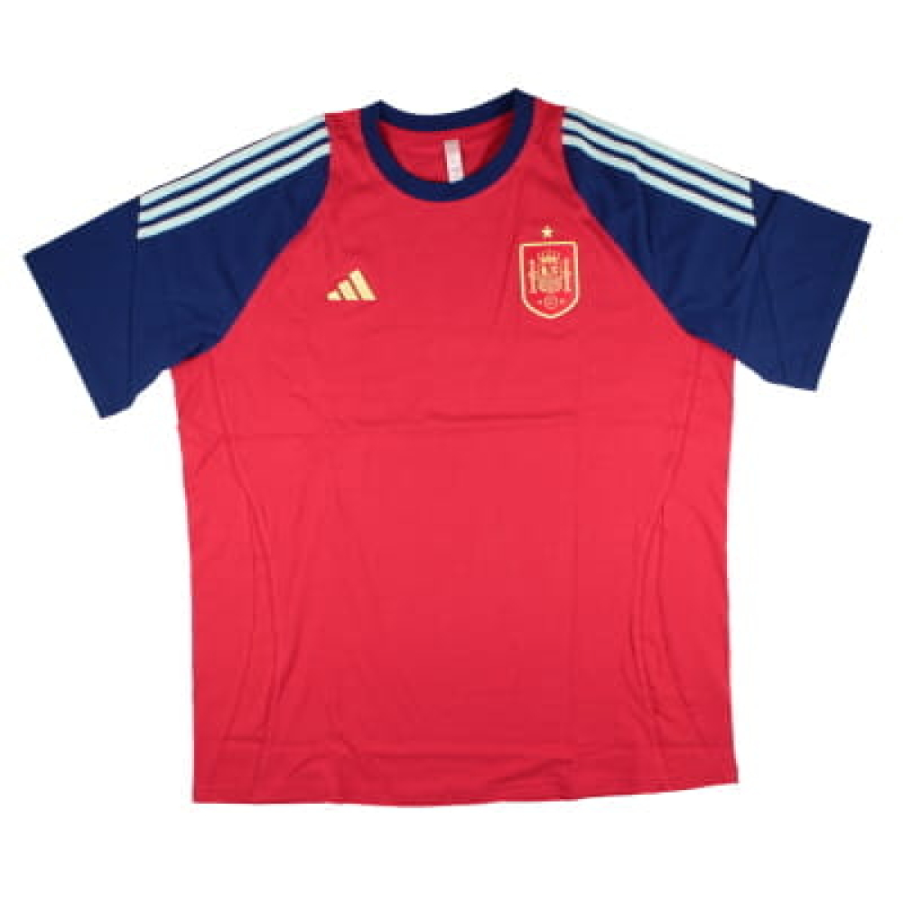 2024-2025 Spain Training Tee (Red) (Merino 6)