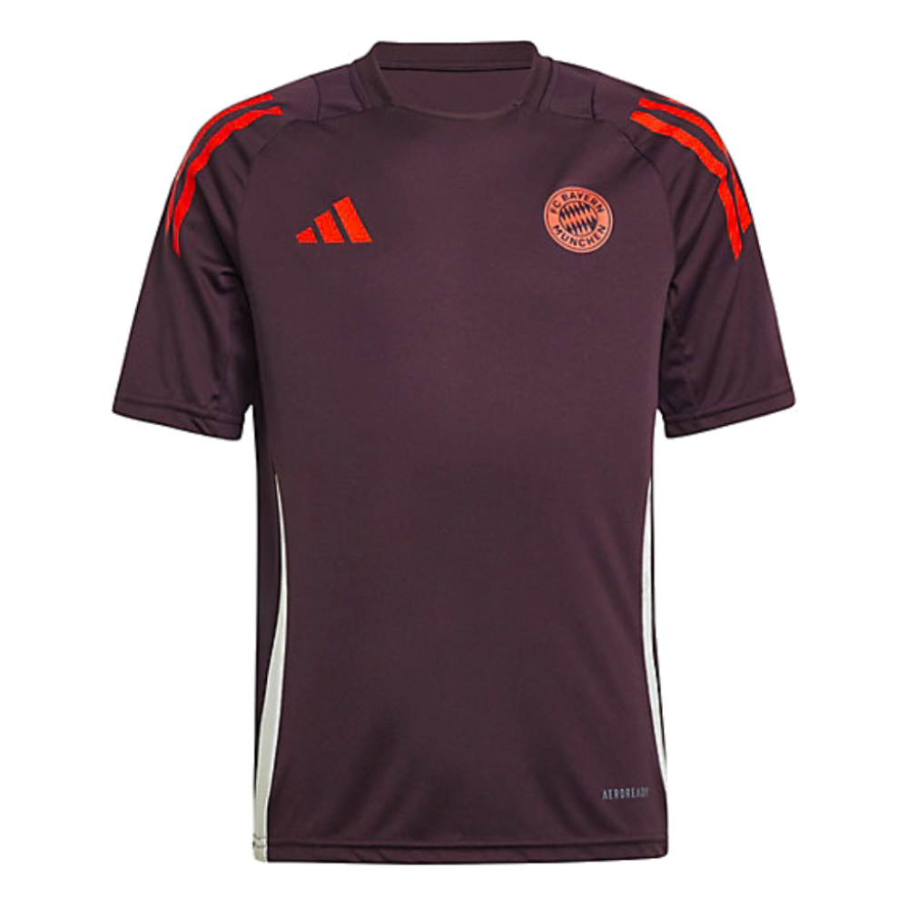 2024-2025 Bayern Munich Training Shirt (Shadow Maroon) - Kids (Musiala 42)