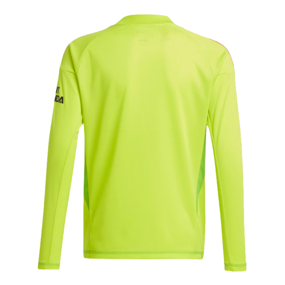 2024-2025 Arsenal Home Goalkeeper Shirt (Yellow) - Kids (Seaman 1)