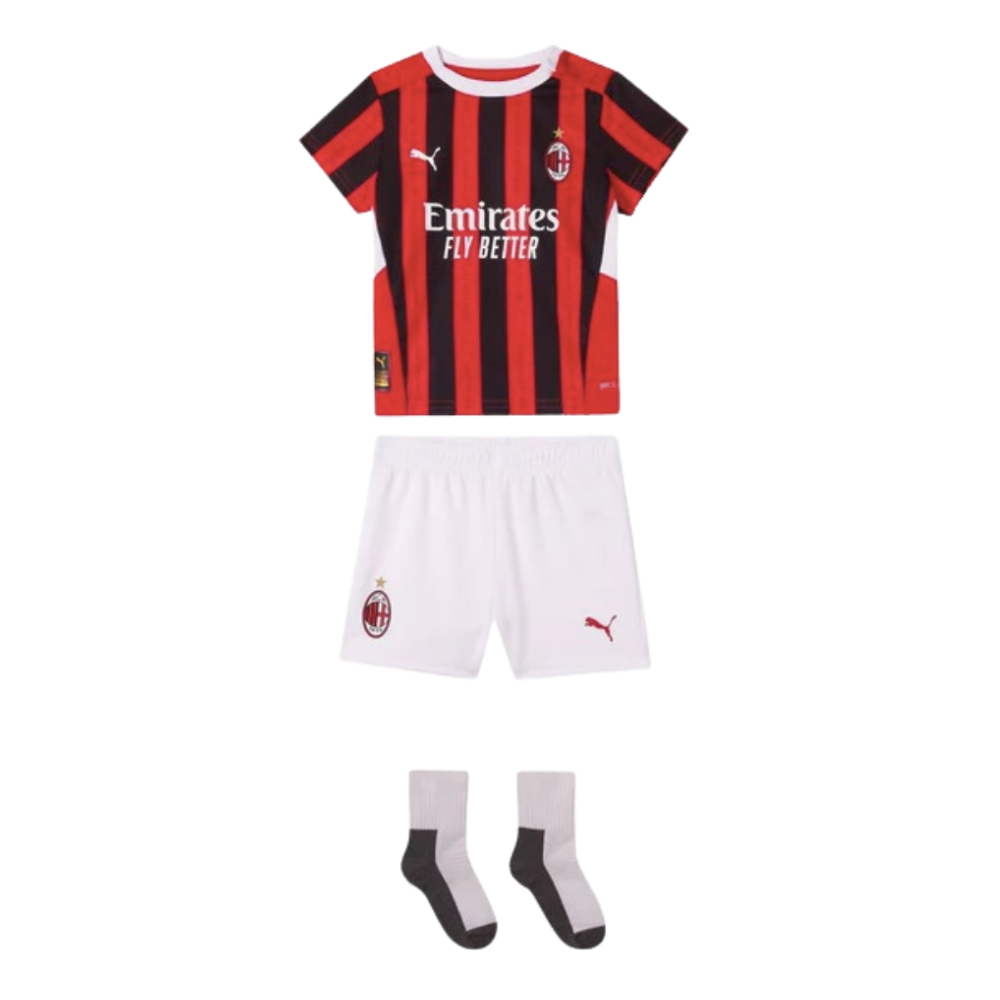 2024-2025 AC Milan Home Baby Kit (Morata 7)