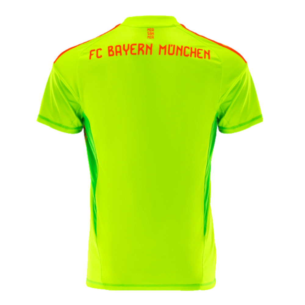 2024-2025 Bayern Munich Home Goalkeeper Shirt (Yellow)