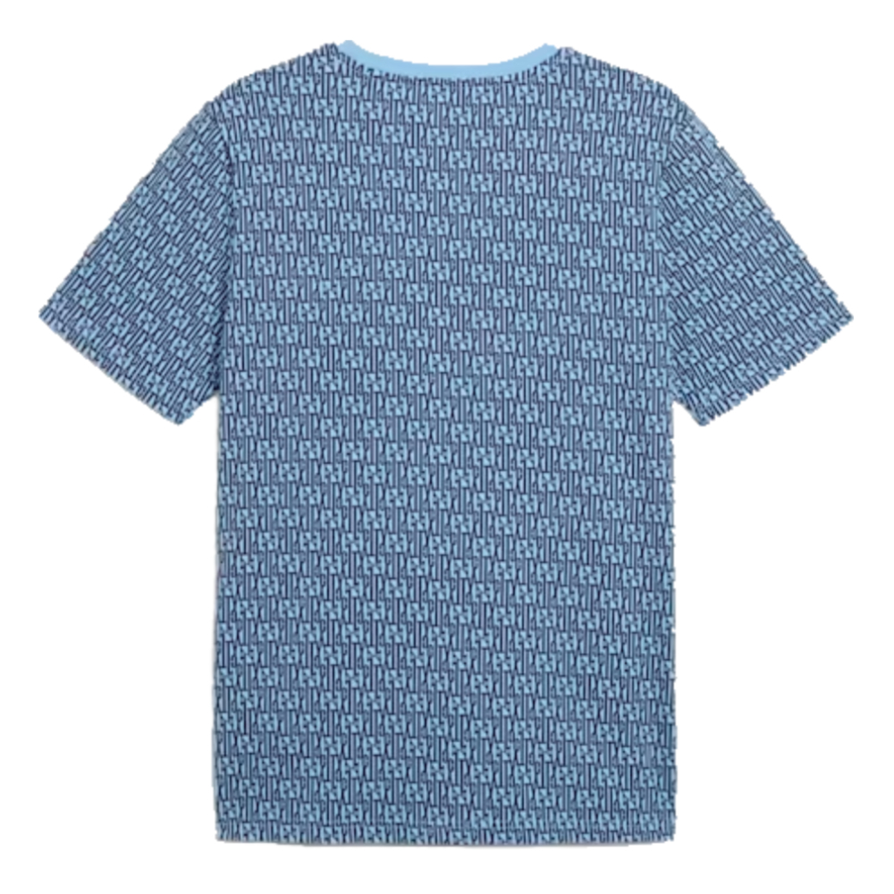 2024-2025 Man City ftblCulture Tee AOP (Navy) (Grealish 10)