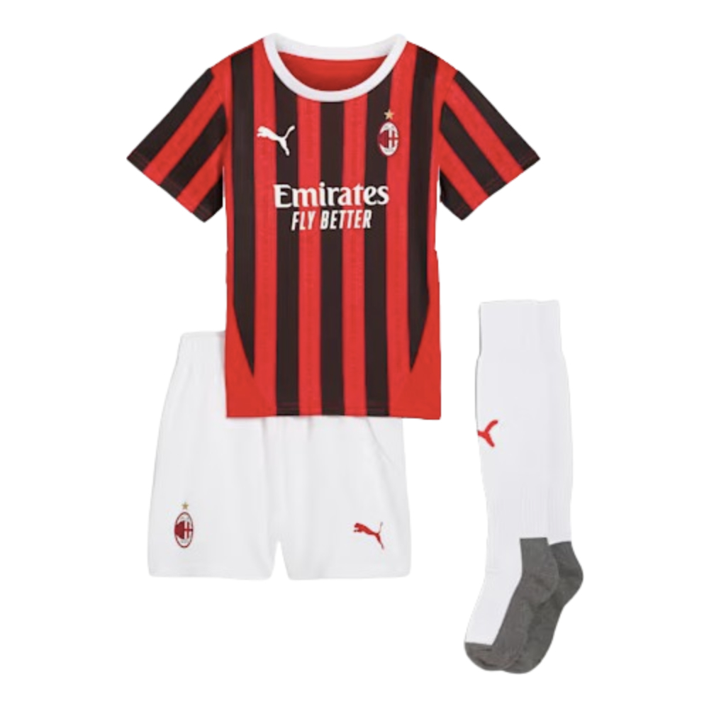 2024-2025 AC Milan Home Mini Kit (Saelemaekers 56)