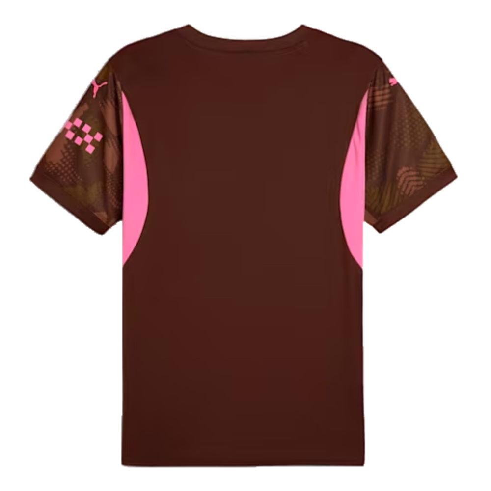 2024-2025 Man City Third Goalkeeper Shirt (Espresso Brown) (Carson 33)