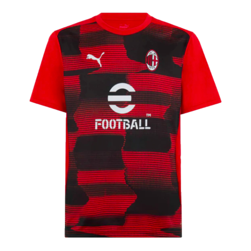 2024-2025 AC Milan Prematch SS Shirt (Red) (A.Jimenez 20)