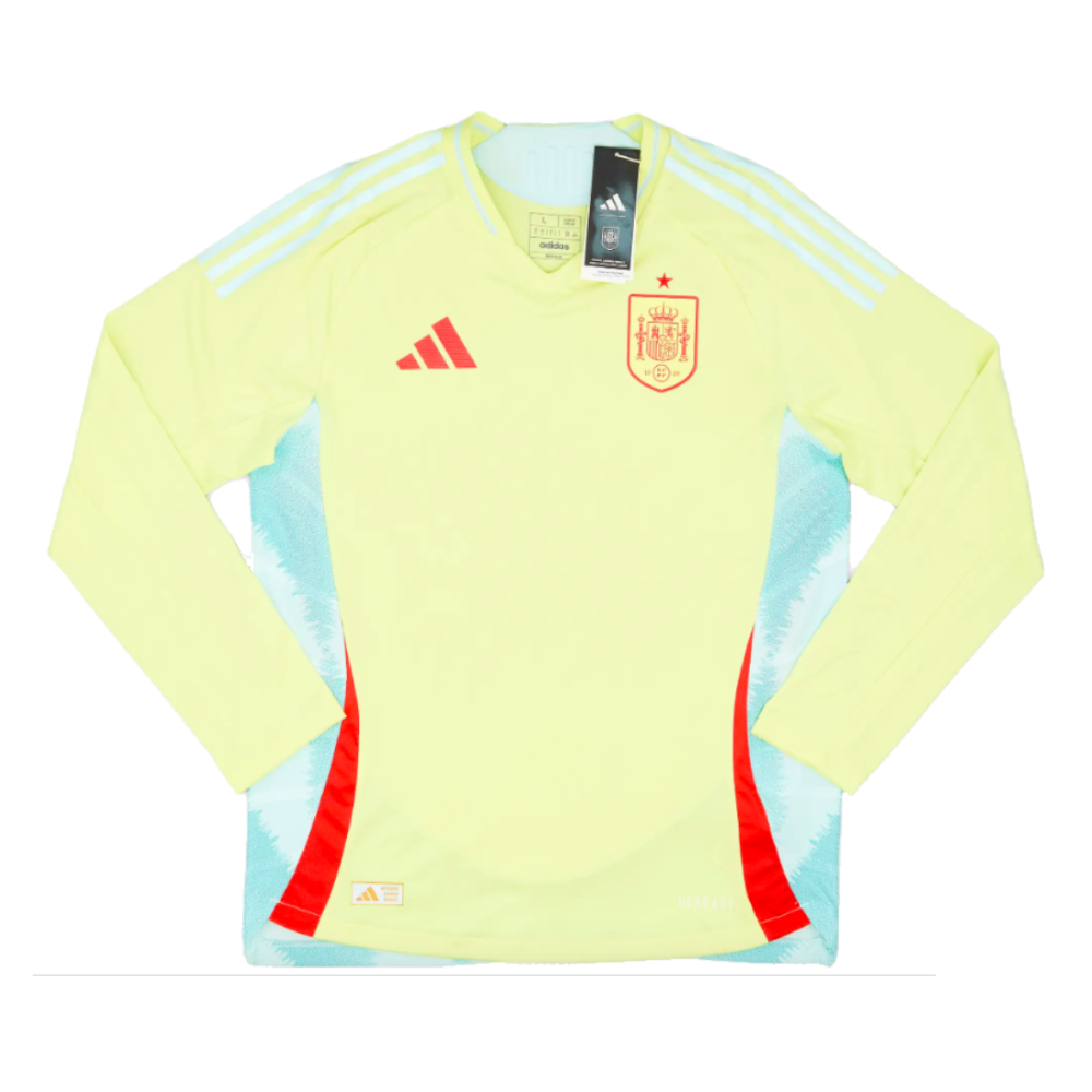 2024-2025 Spain Authentic Long Sleeve Away Shirt (Le Normand 3)