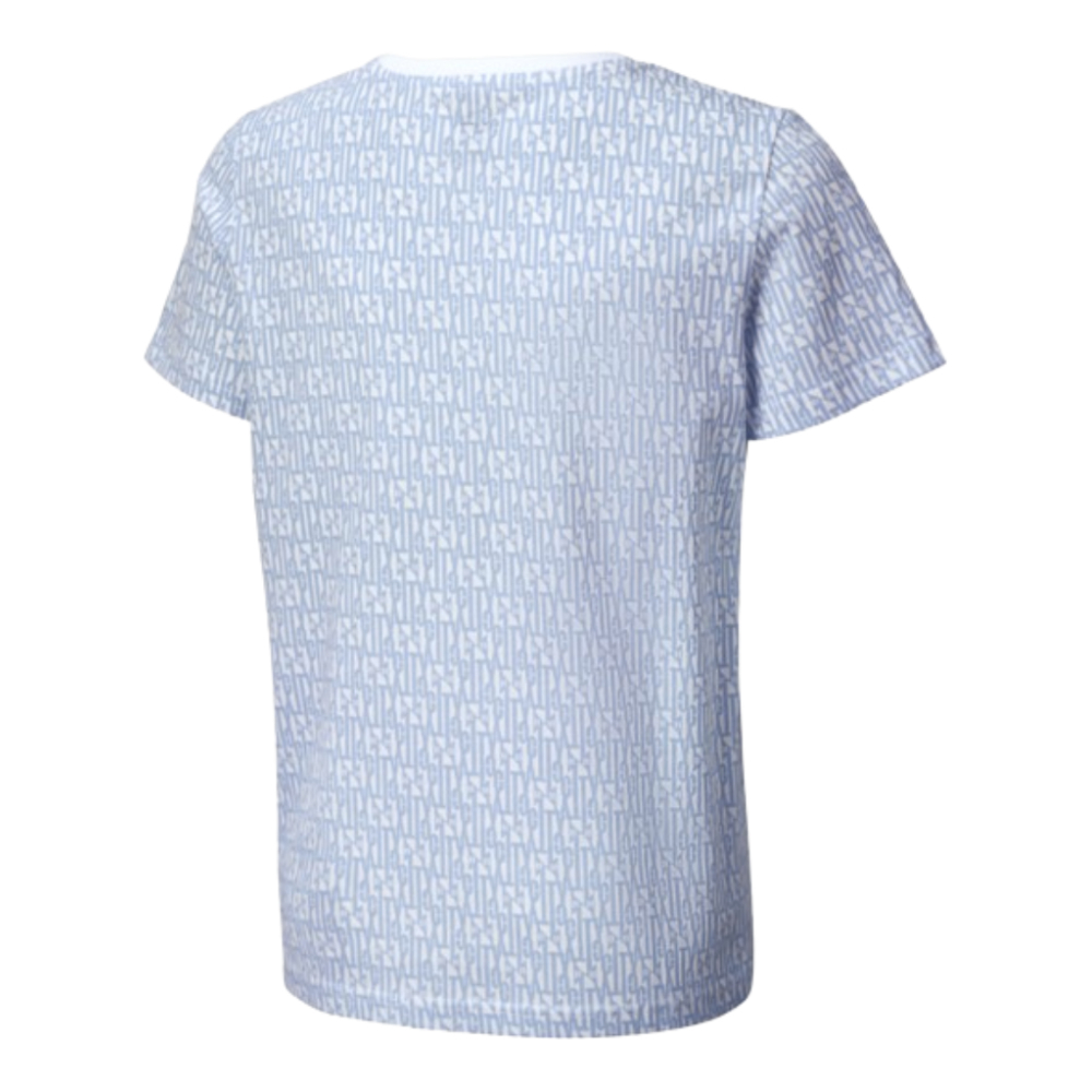 2024-2025 Man City ftblCulture Tee AOP (Light Blue) - Kids (Grealish 10)