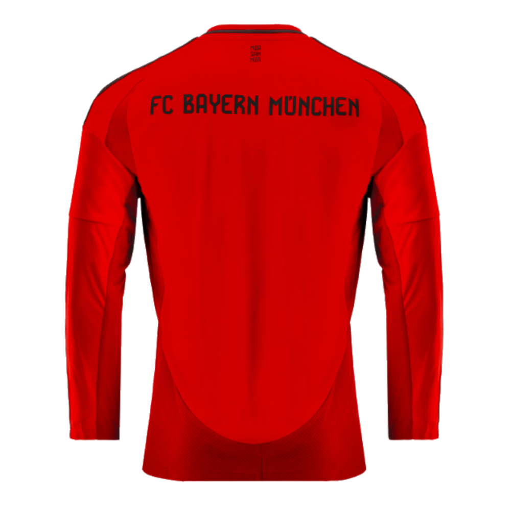 2024-2025 Bayern Munich Long Sleeve Home Shirt (Lahm 21)