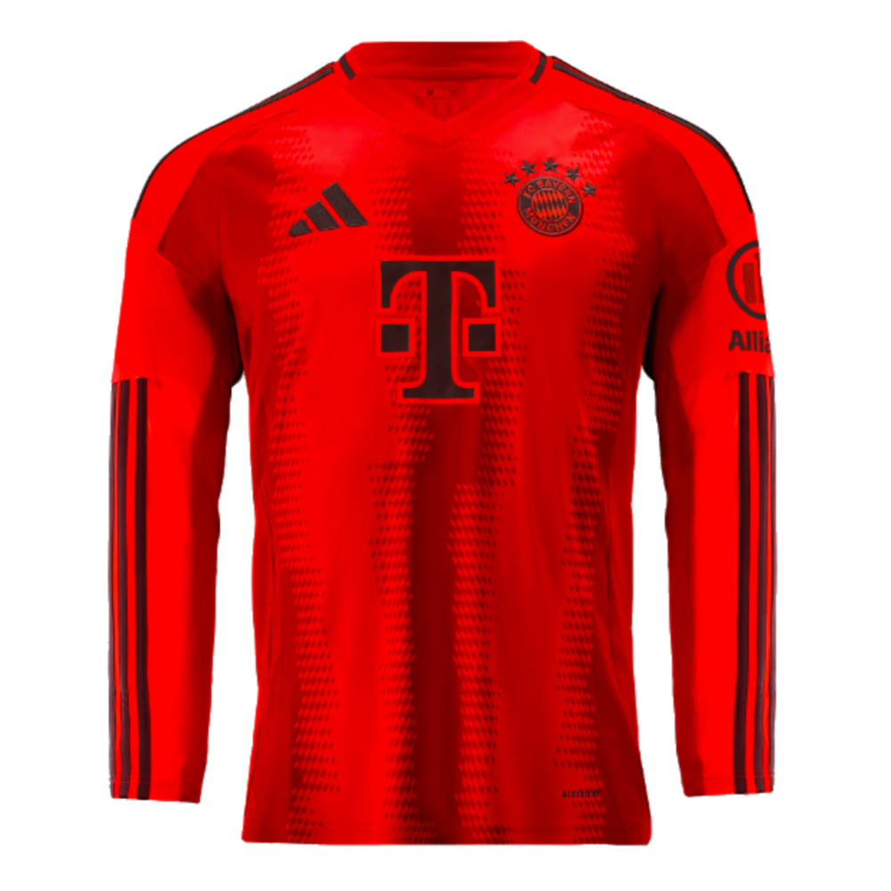 2024-2025 Bayern Munich Long Sleeve Home Shirt (Coman 11)