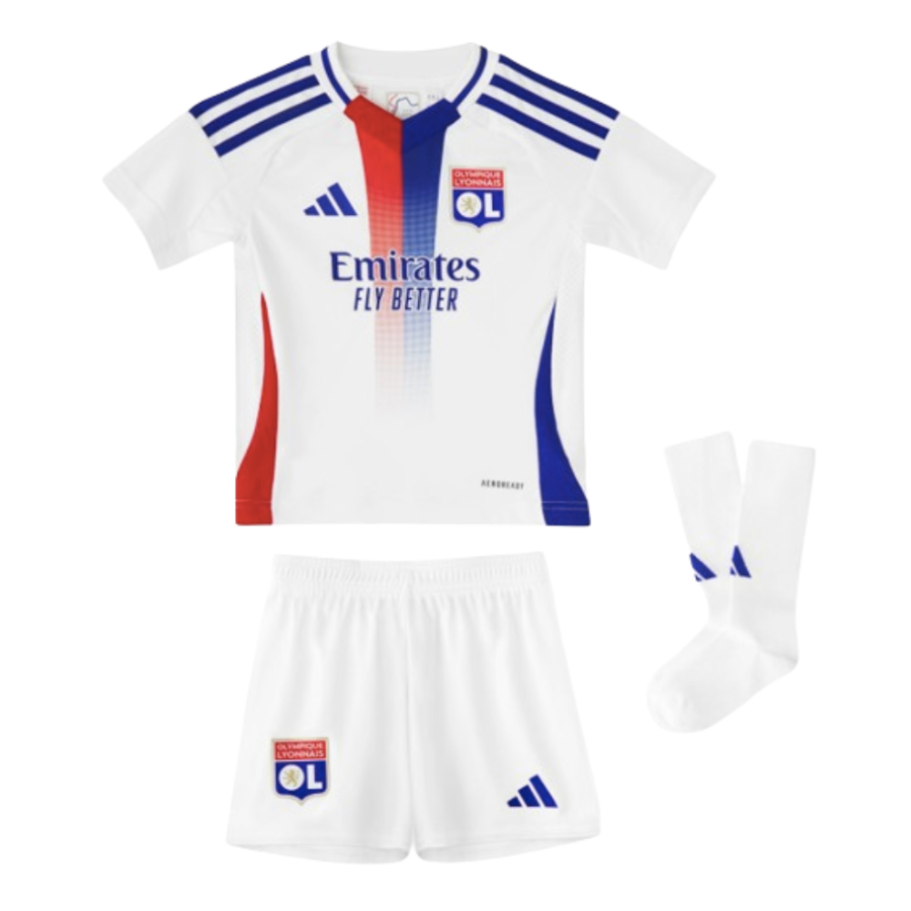 2024-2025 Olympique Lyon Home Mini Kit (Maitland Niles 98)