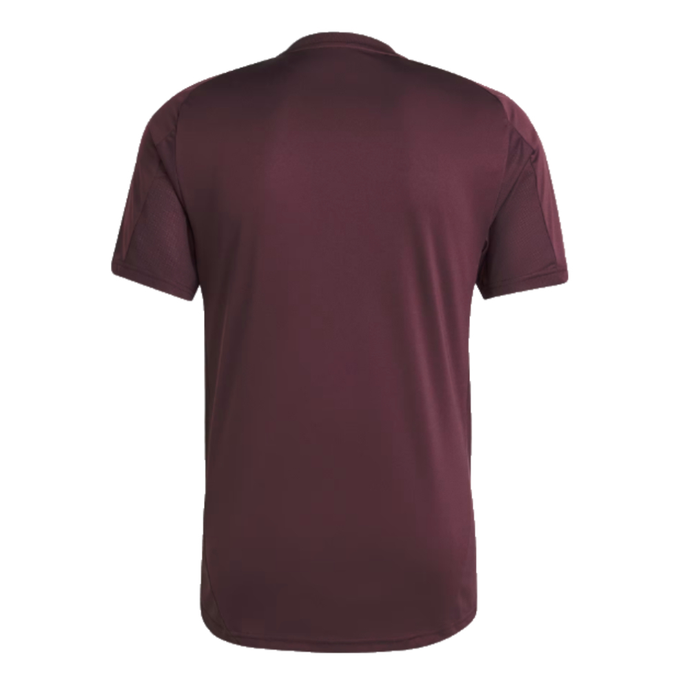 2024-2025 Bayern Munich Training Tee (Shadow Maroon) (Goretzka 8)