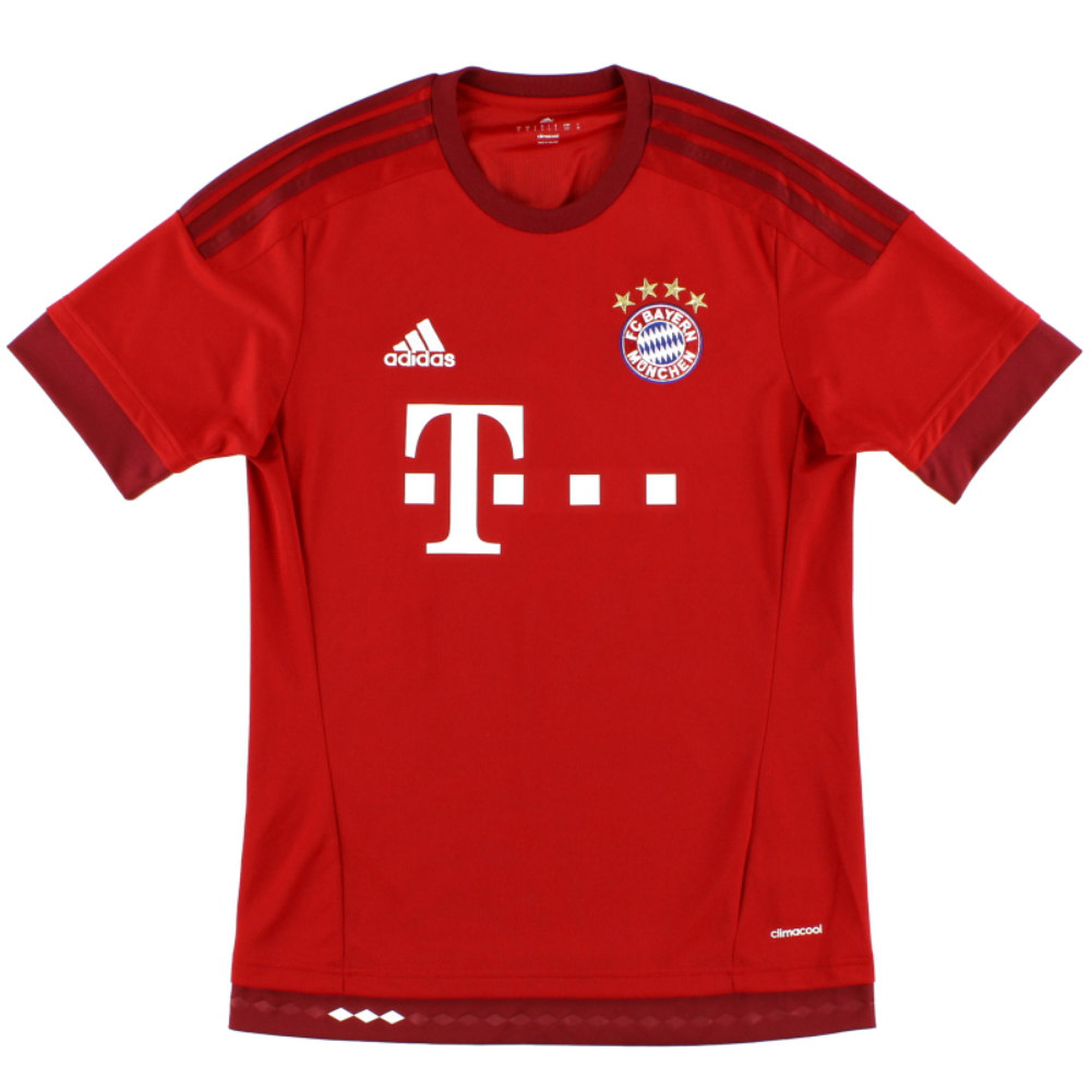 Bayern Munich 2015-16 Home Shirt (S) (Good) (Vidal 23)