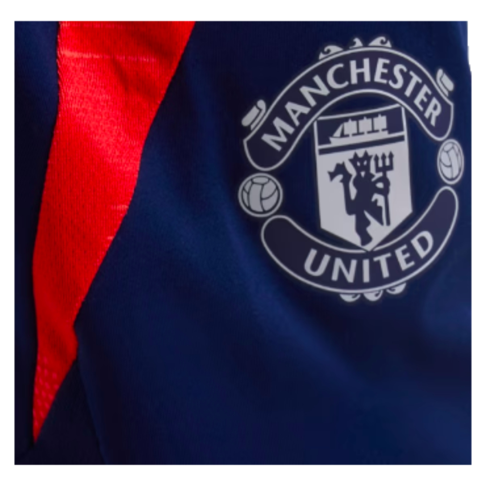 2024-2025 Man Utd Training Pants (Night Indigo) - Kids