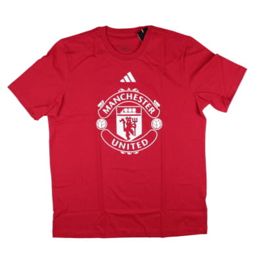 2024-2025 Man Utd DNA Graphic Tee (Red) (Sancho 25)