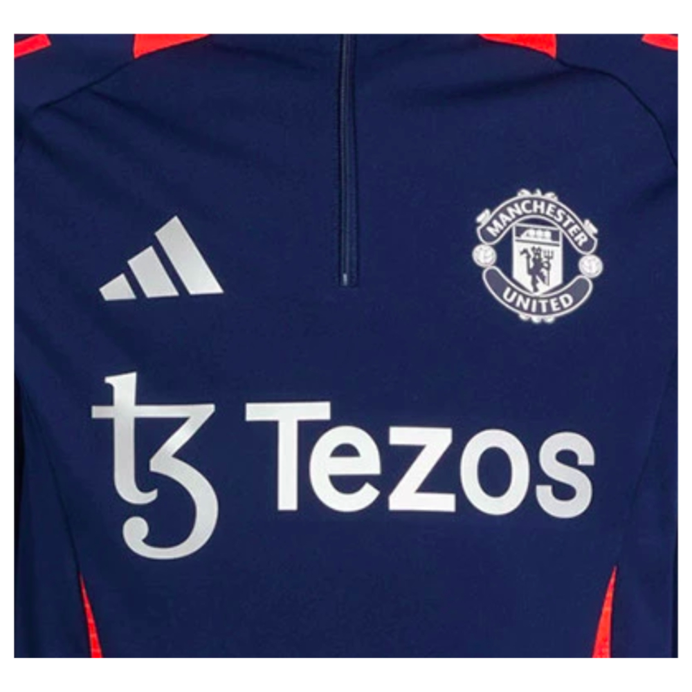 2024-2025 Man Utd Training Top (Night Indigo) - Kids