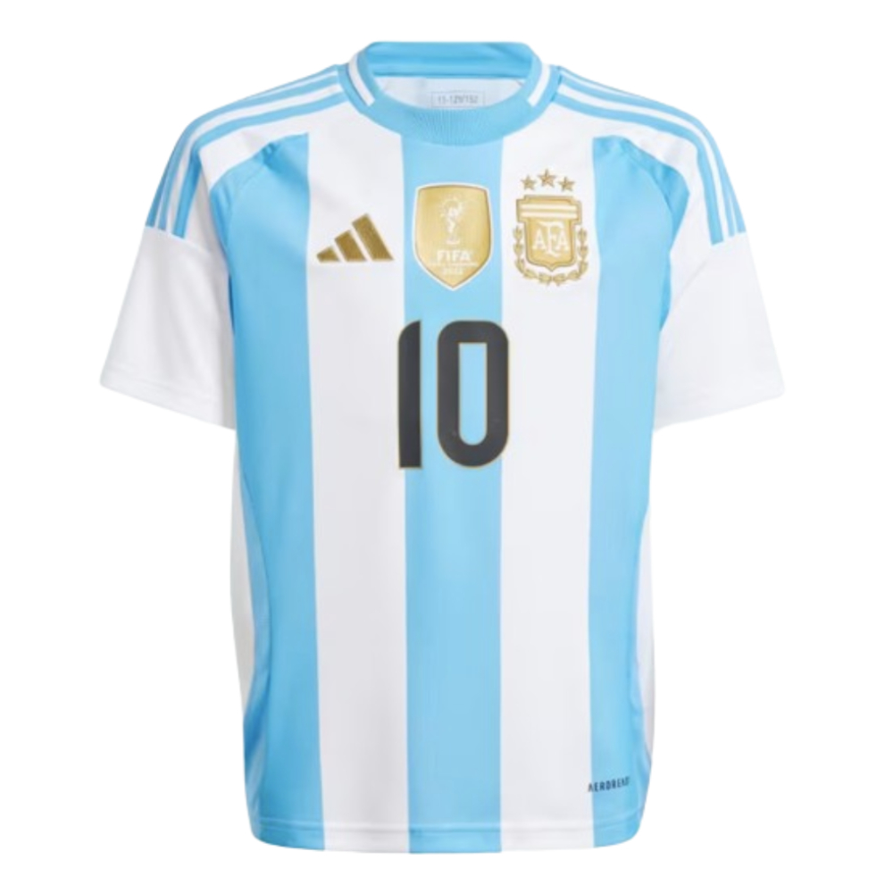 2024-2025 Argentina Lionel Messi Home Shirt - Kids