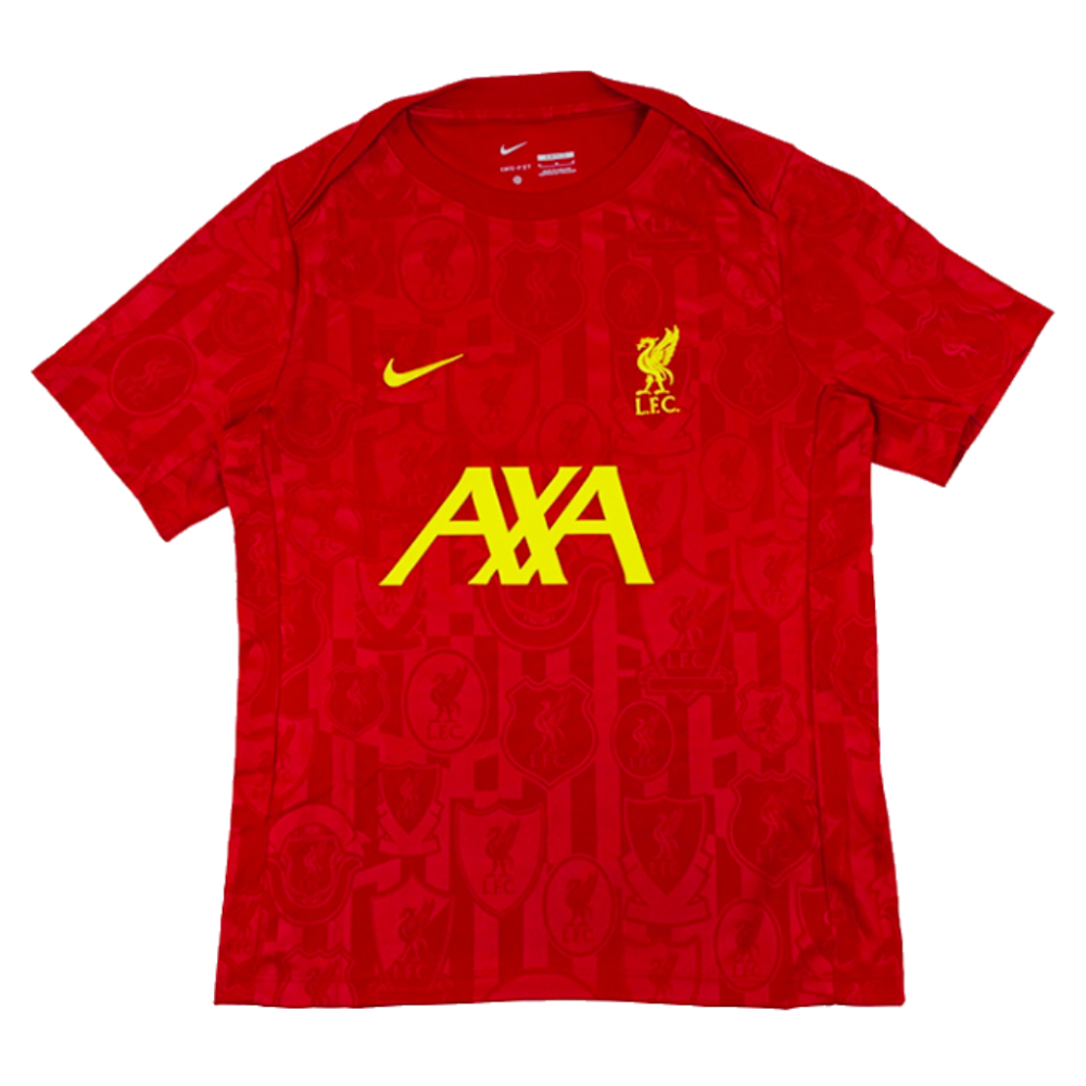 2024-2025 Liverpool Dri-Fit Pre-Match Shirt (Red) (Darwin 9)