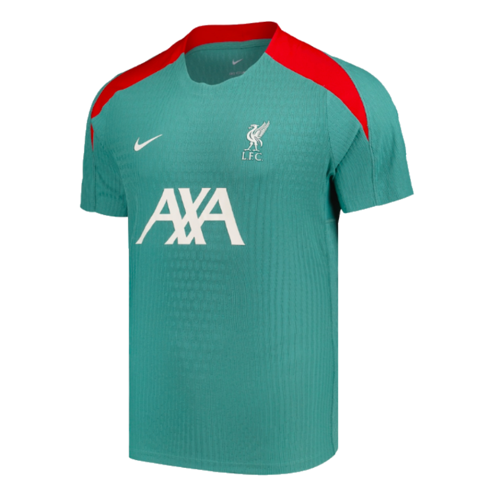 2024-2025 Liverpool Dri-Fit ADV Elite Strike S/S Shirt (Green) (M.Salah 11)