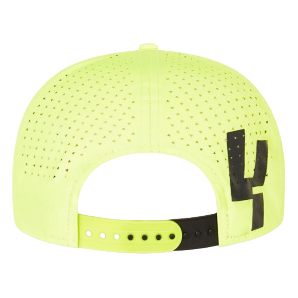 2024 McLaren Silverstone Lando Norris 9FIFTY Stretch-Snap Cap (Neon Yellow)