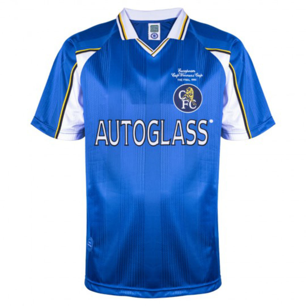 Score Draw Chelsea 1998 Home Shirt (Zola 25)