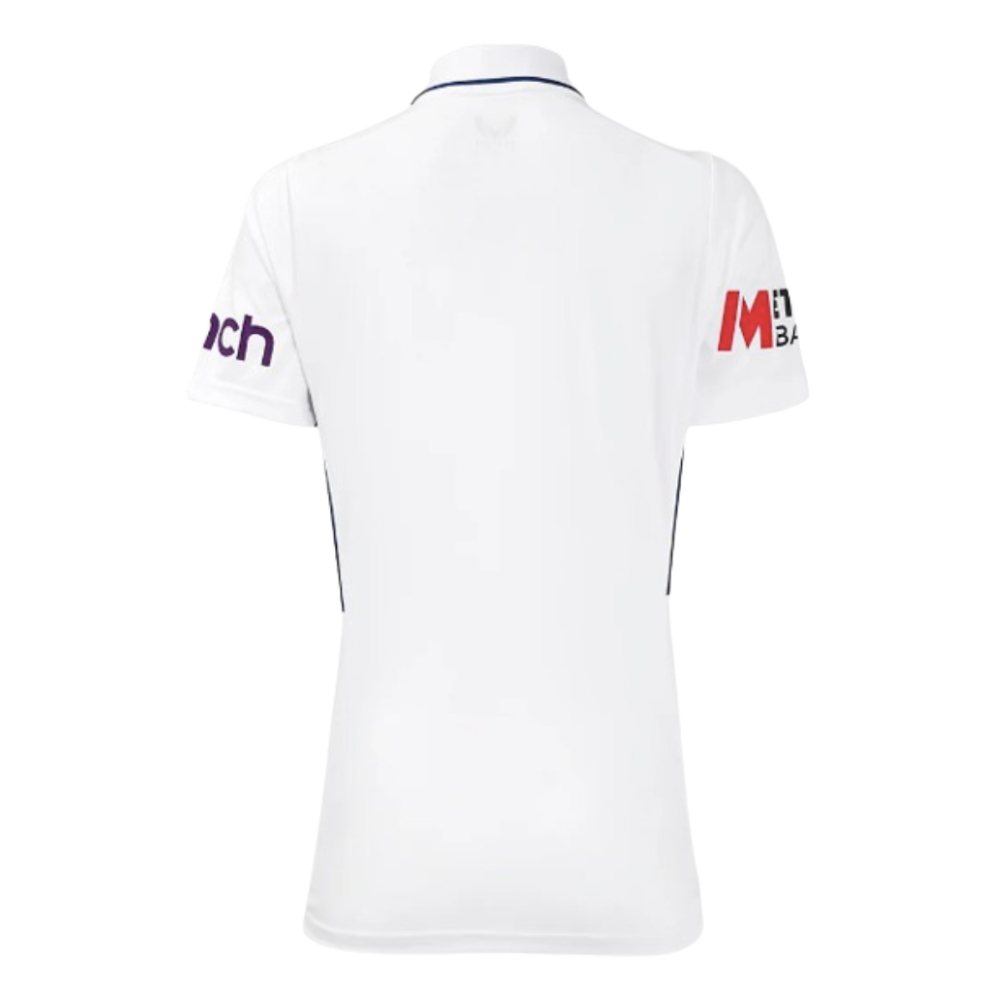 2024 England Cricket Test Replica S/S T-Shirt (Ladies)