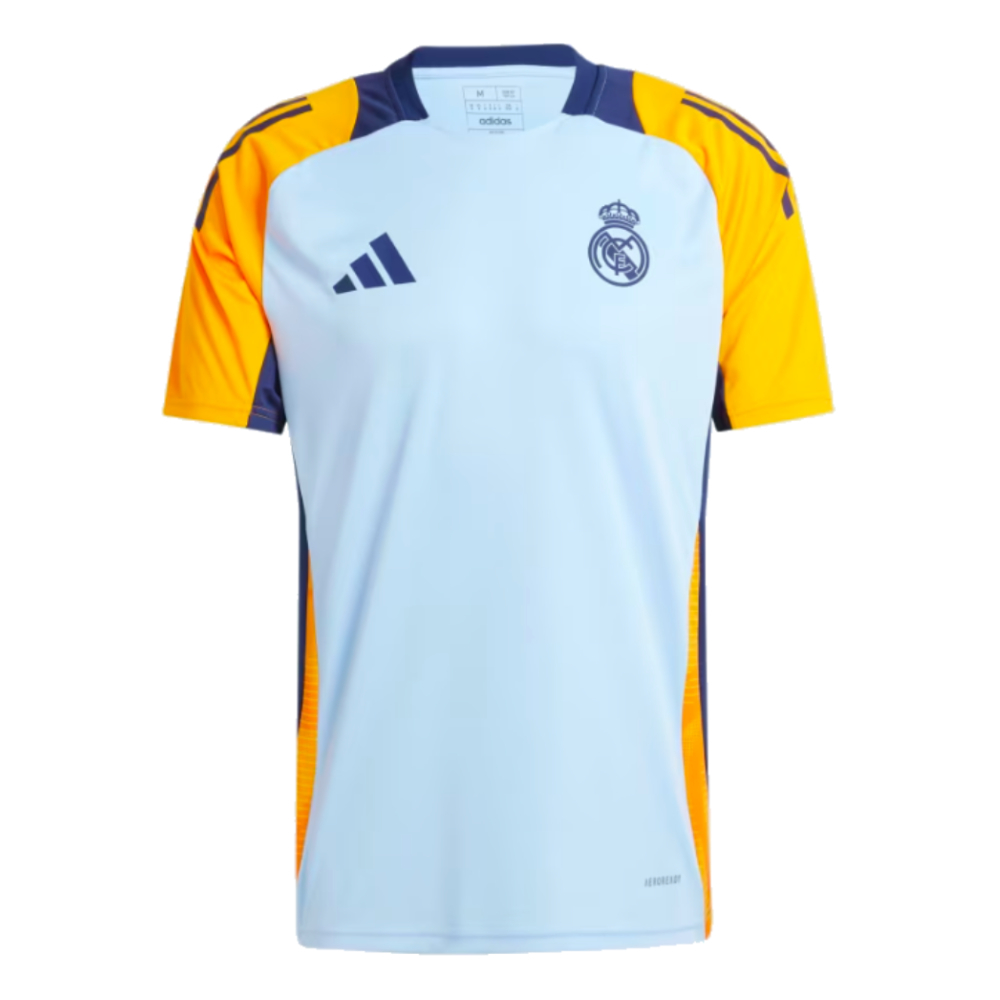 2024-2025 Real Madrid Training Shirt (Glow Blue) (Carvajal 2)