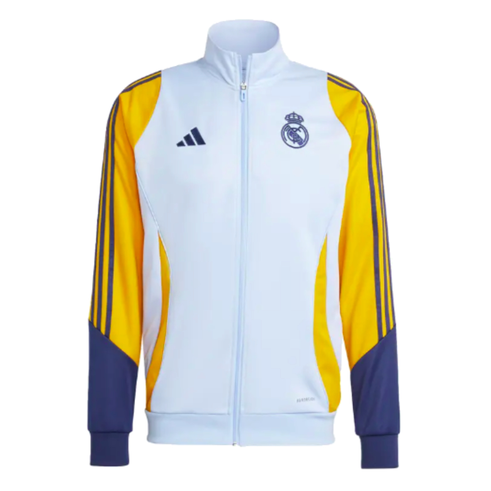 2024-2025 Real Madrid Tracksuit (Glow Blue)