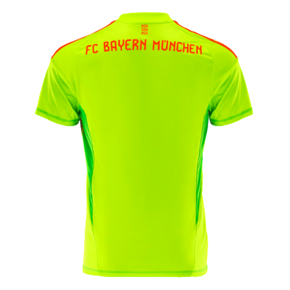 2024-2025 Bayern Munich Home Goalkeeper Shirt (Yellow) - Kids (Neuer 1)