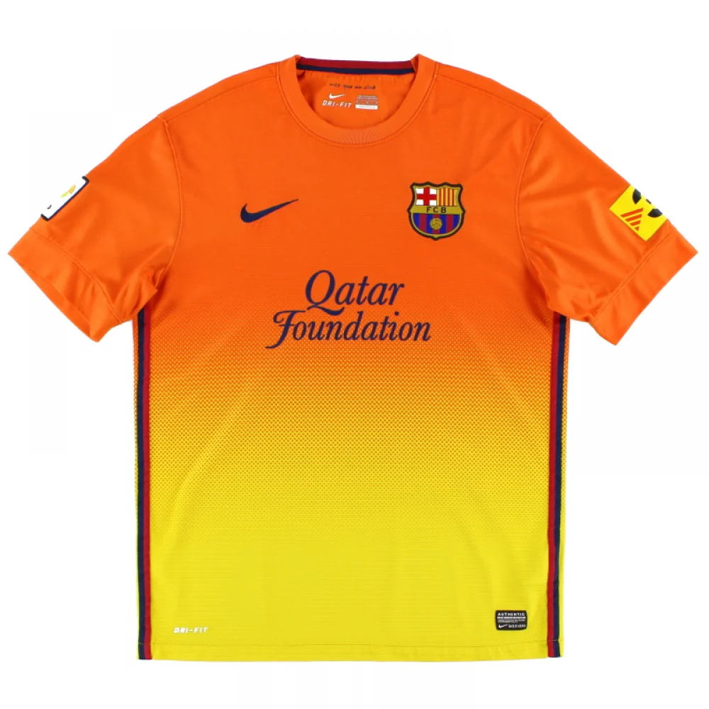 Barcelona 2012-13 Away Shirt (XL) (Very Good) (Xavi 6)