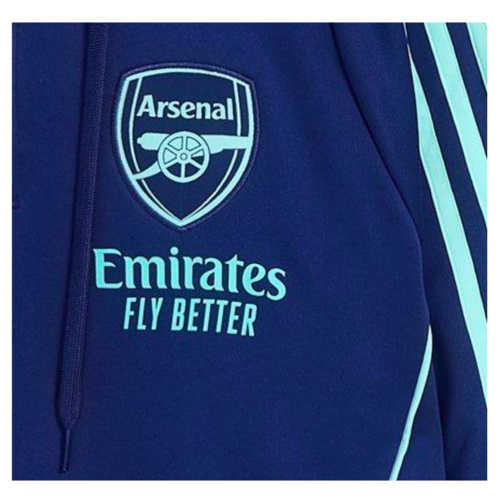 2024-2025 Arsenal Training Hoody (Night Sky)