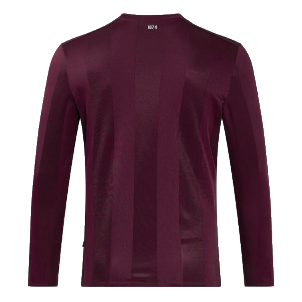 2024-2025 Hearts Long Sleeve Home Shirt