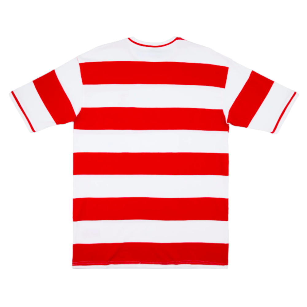 2024-2025 Denmark Fan Striped Tee (Red)