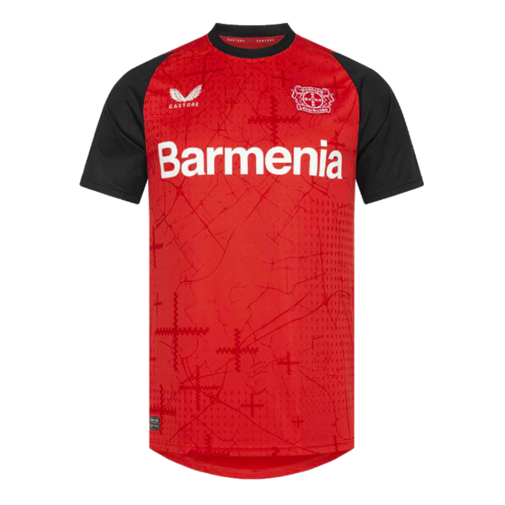 2024-2025 Bayer Leverkusen Home Shirt (Kids) (Schick 14)