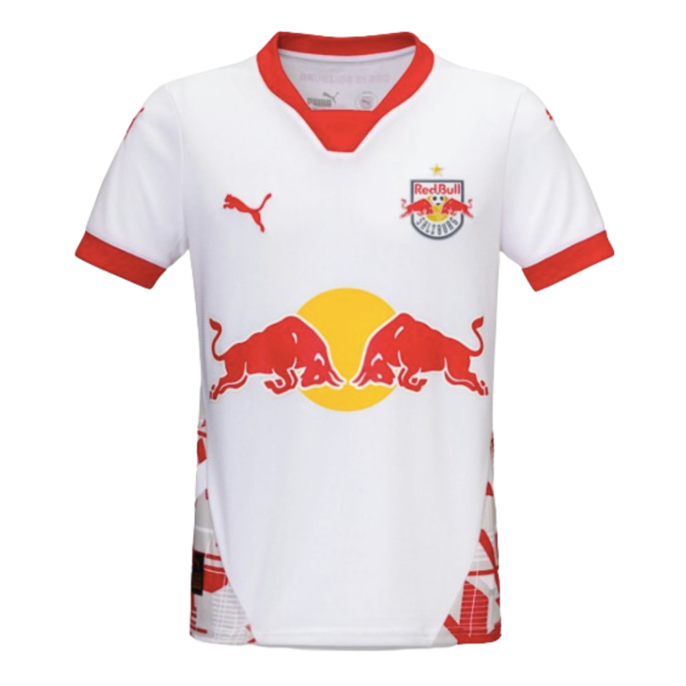 2024-2025 Red Bull Salzburg Home Shirt (Kids) (Your Name)